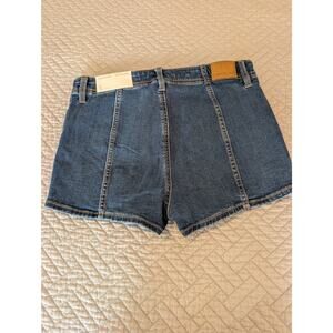 American Eagle Jean Shorts Women's Size 4 AE Next Level Denim Micro Shorts(0420)